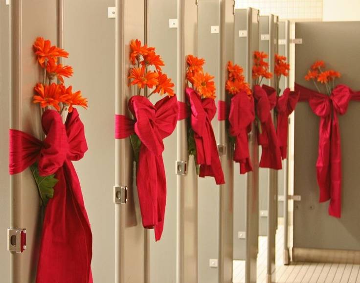 Decorating the Restrooms in Your Reception Venue