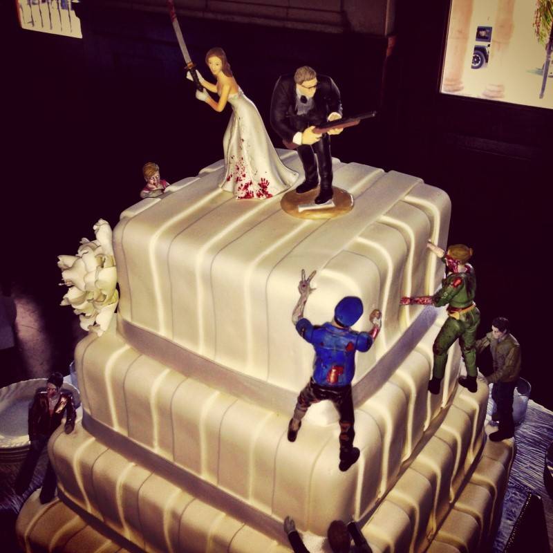 5 Adorable “Nerdy” Wedding Cake Ideas