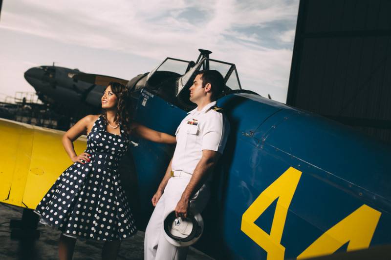 The Navy Blues   An Engagement Shoot