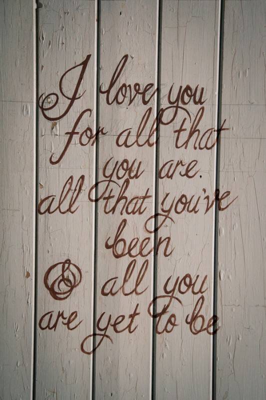 Love is An Open Door Wedding Fanatic