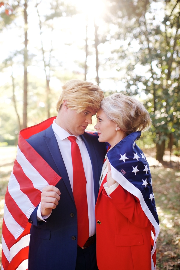 Secret Revealed: Trump + Clinton In Love! | Styled Shoot