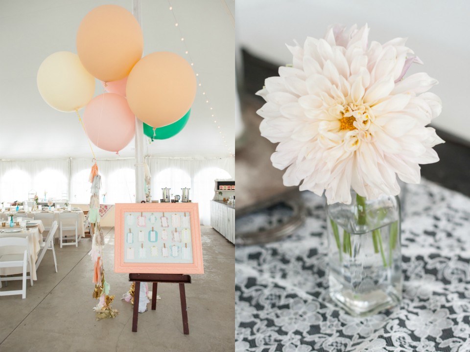 Blush, Peach, and Mint Wedding