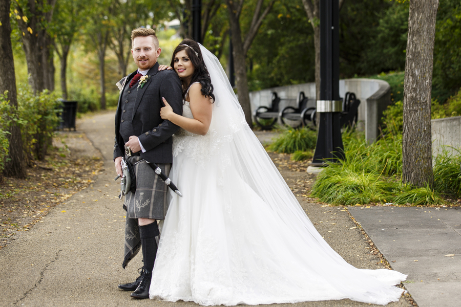 Urban Scottish / Portuguese Wedding