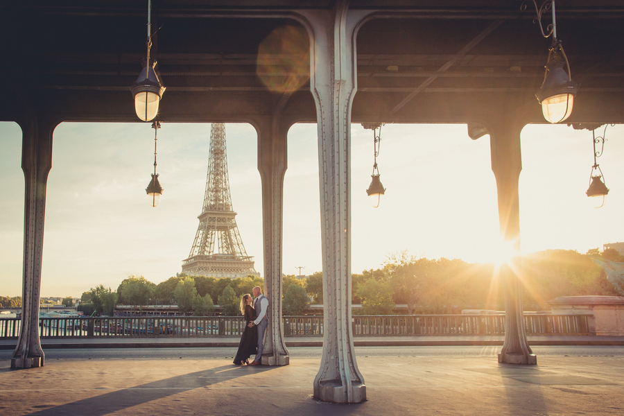 Alternative Couple Photo Session in Paris