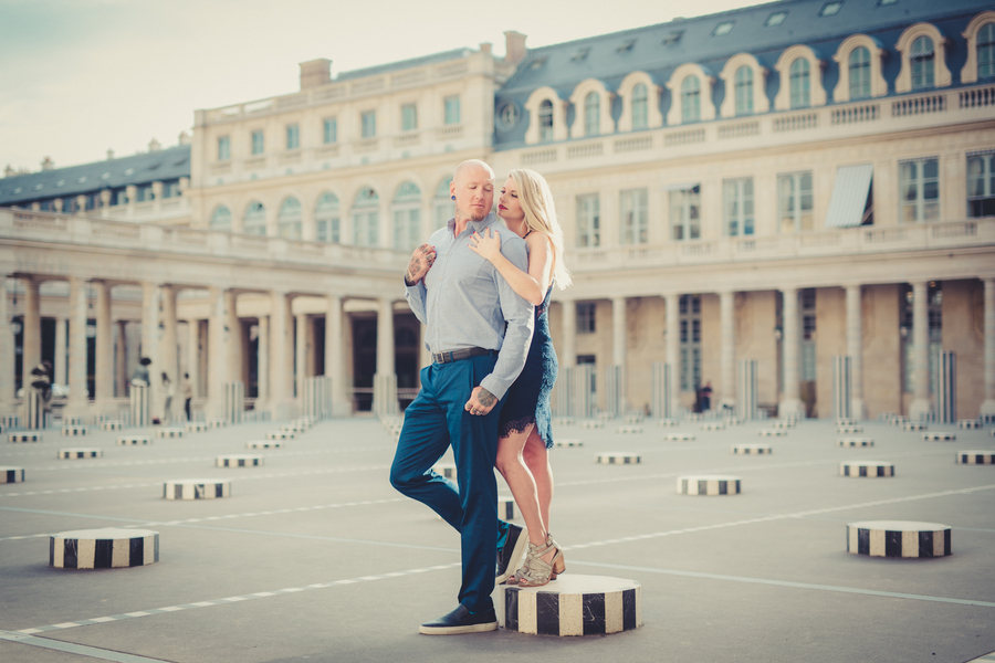 Alternative Couple Photo Session in Paris