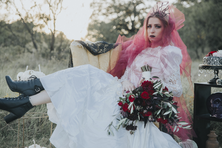 Spooky Bridals : Halloween inspired with a Punk Rock Attitude