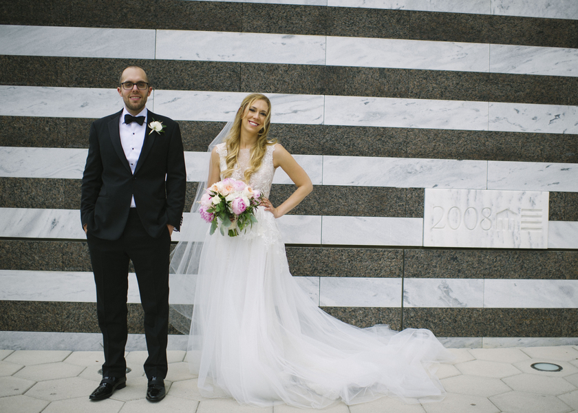 Chic City Floral Filled Wedding