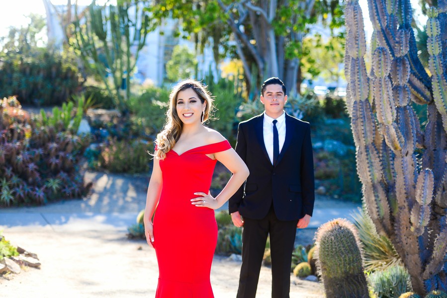 Classy Engagement in Balboa Park