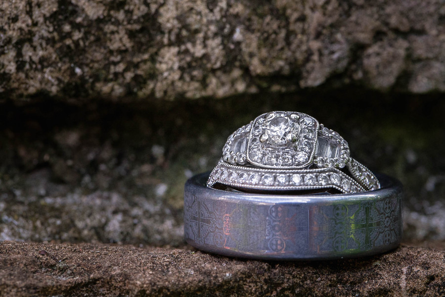 Dark and Vampy Anniversary Session in Historic Cemetery