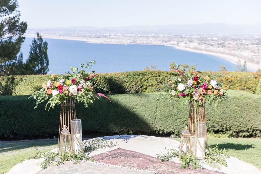 Boho Chic Wedding in Palos Verdes