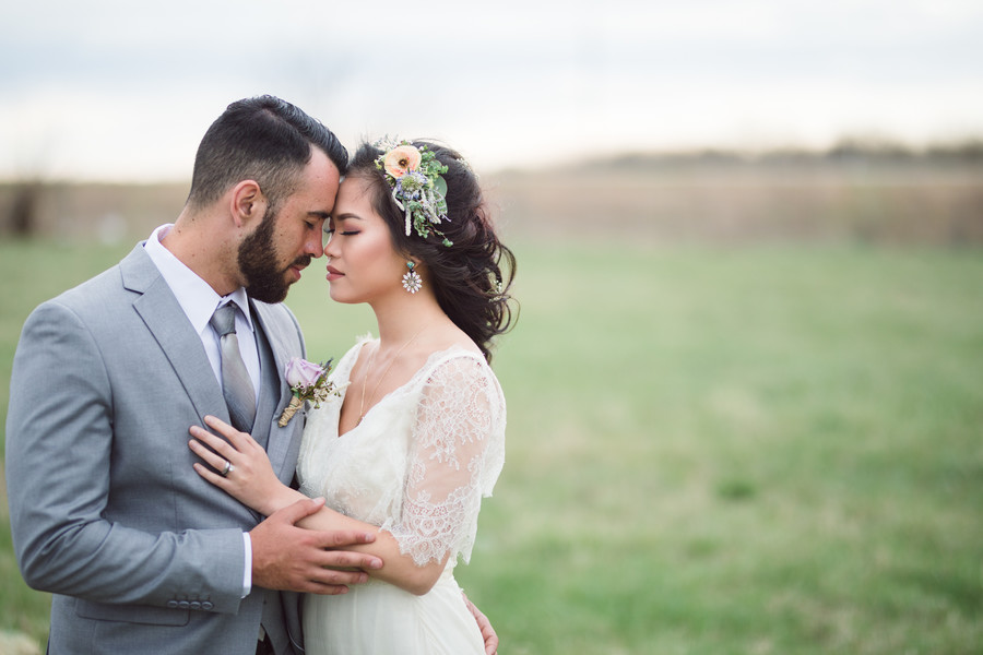 Whimsical Lavender and Green Styled Shoot