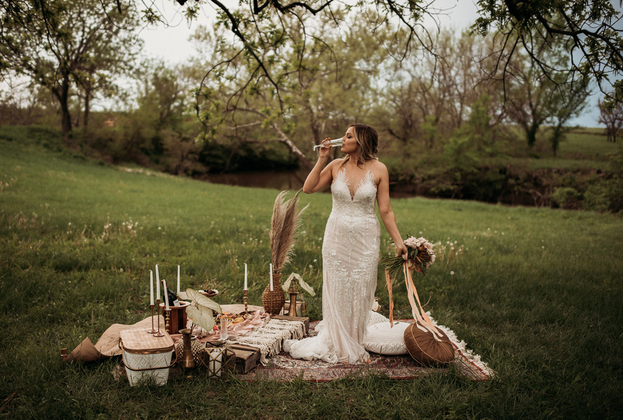 Midwest Boho at Sunset