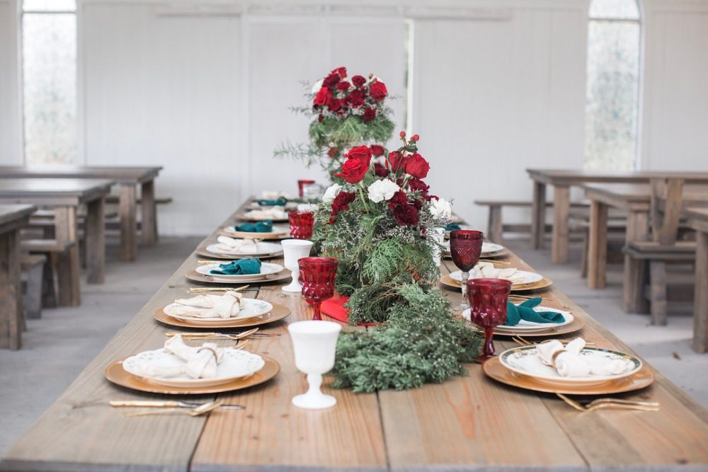 Christmas Themed Styled Wedding