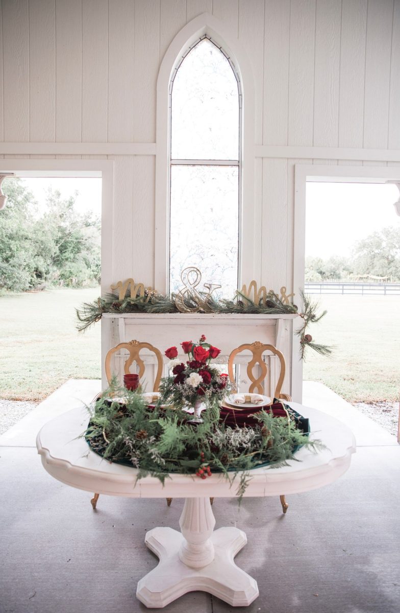 Christmas Themed Styled Wedding