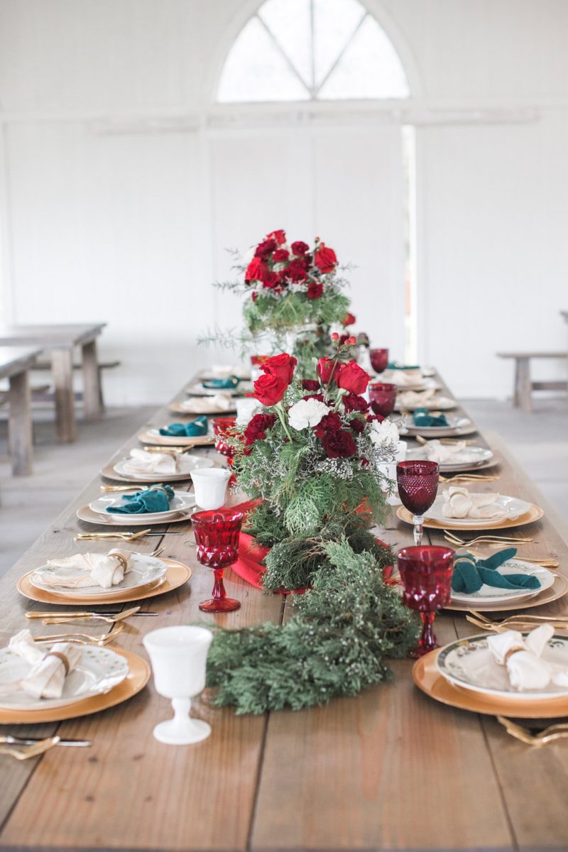 Christmas Themed Styled Wedding