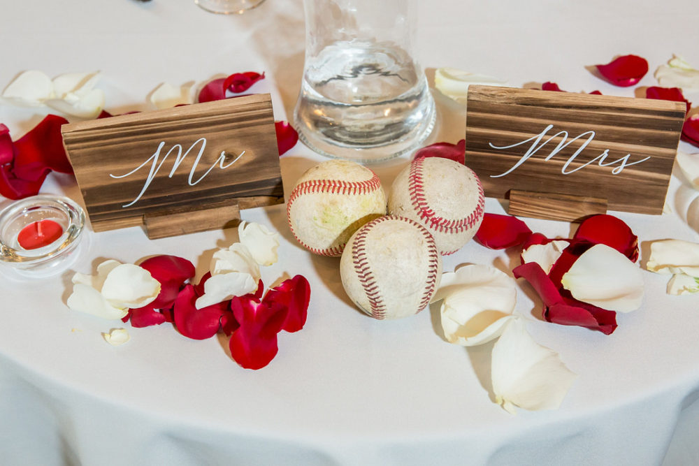 Baseball Themed Wedding