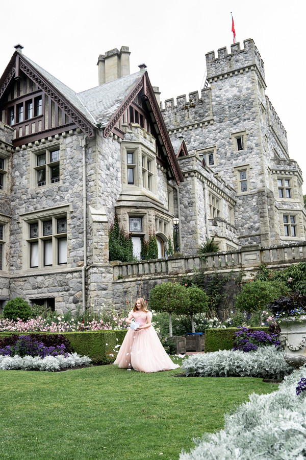 Intimate Destination Wedding in Hatley Castle