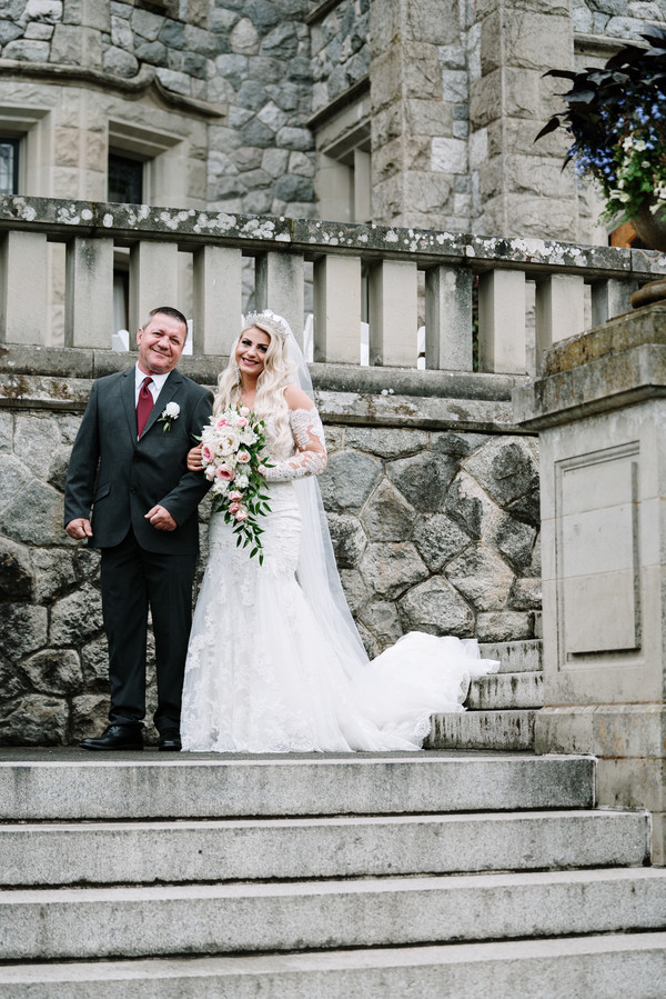 Intimate Destination Wedding in Hatley Castle