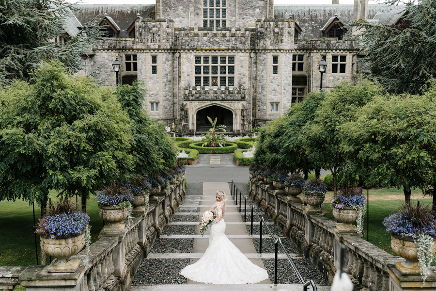 Intimate Destination Wedding in Hatley Castle