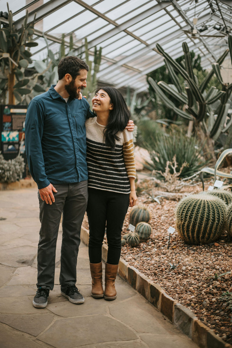 Engagement Shoot At The Rawlings Conservatory