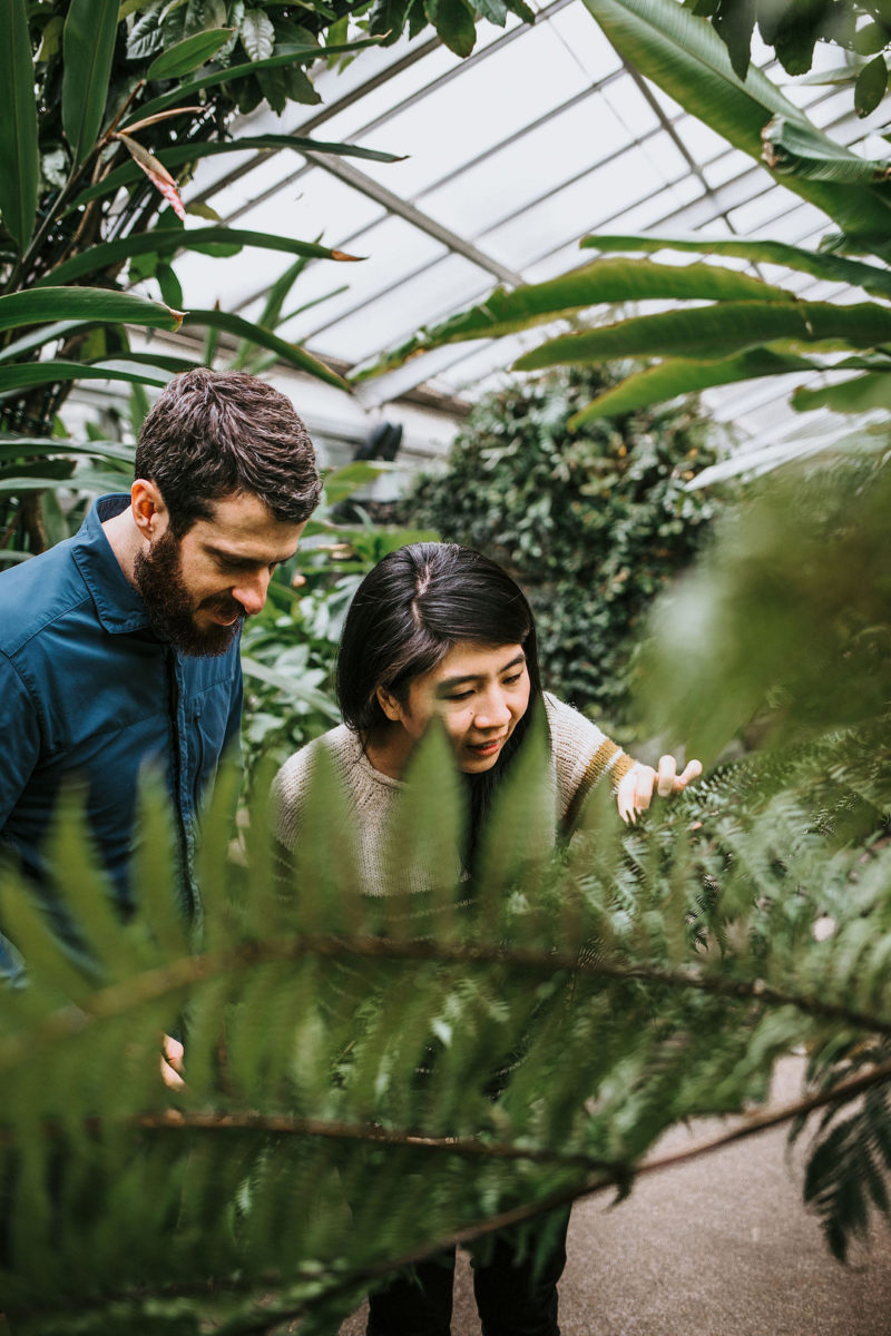 Engagement Shoot At The Rawlings Conservatory