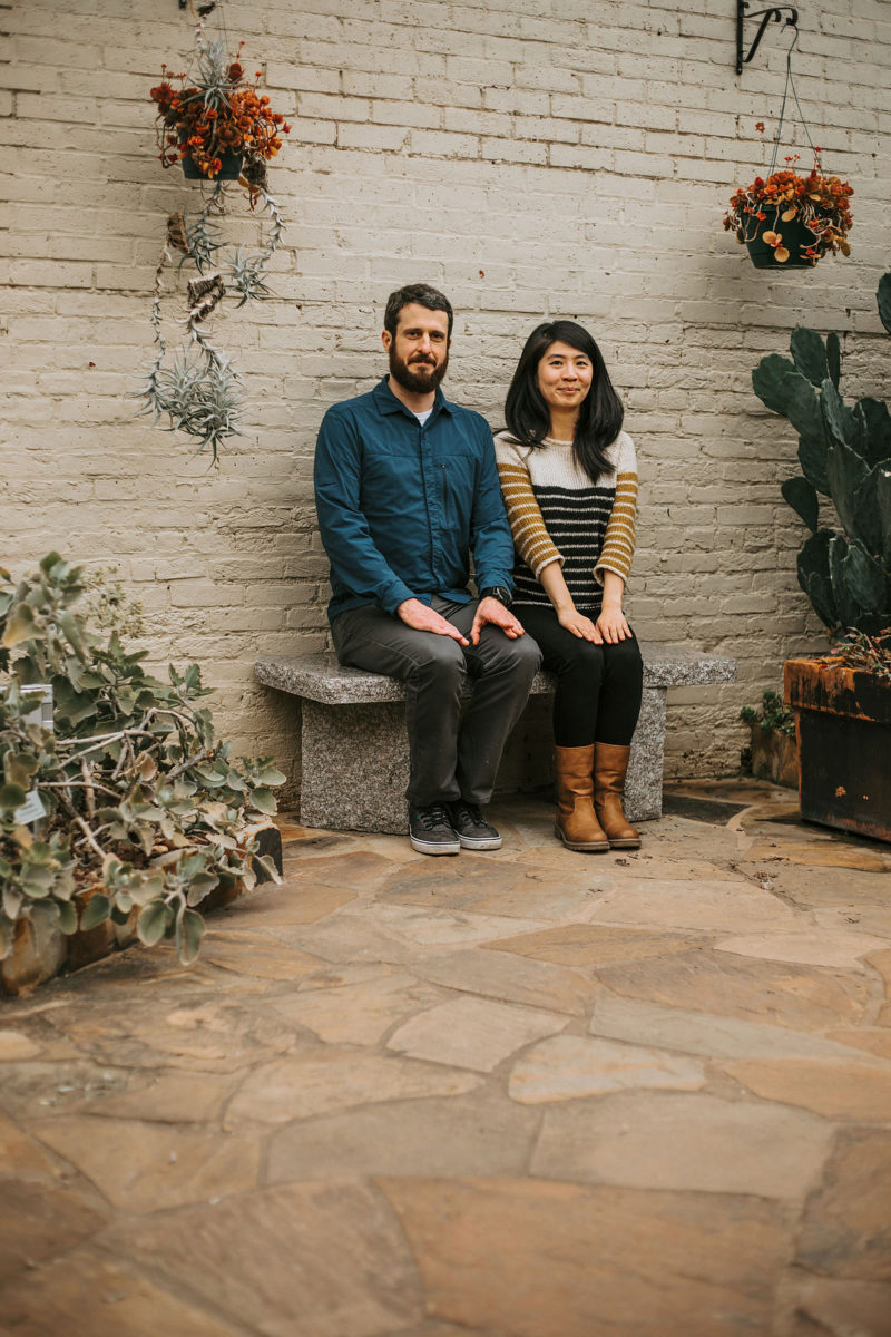 Engagement Shoot At The Rawlings Conservatory