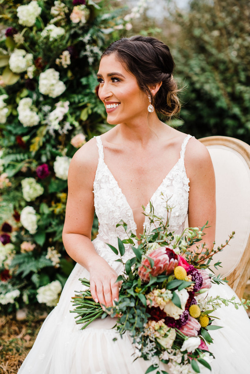 A Burst of Colors Styled Wedding