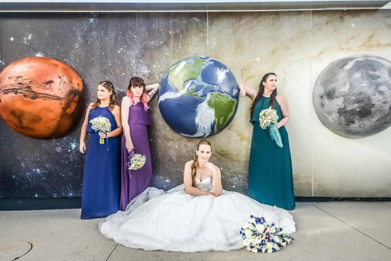 Astronomy Themed Wedding