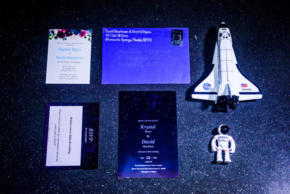 Astronomy Themed Wedding