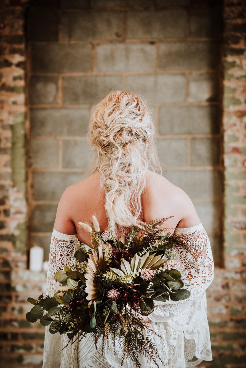 Bridal Portraits At The Downtown Warehouse