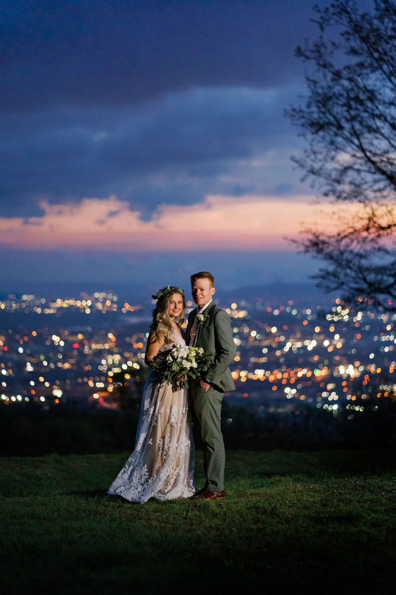 Dawn Elopement On Lookout Mountain