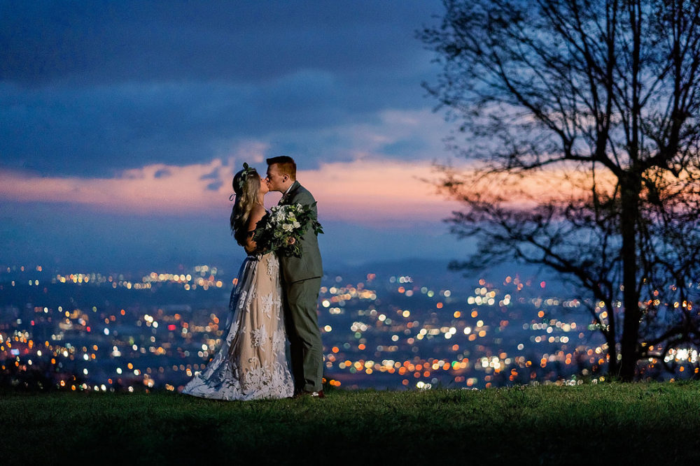 Dawn Elopement On Lookout Mountain
