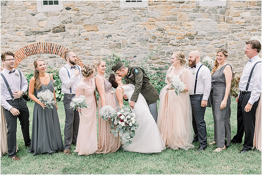 1940s Themed Vineyard Wedding