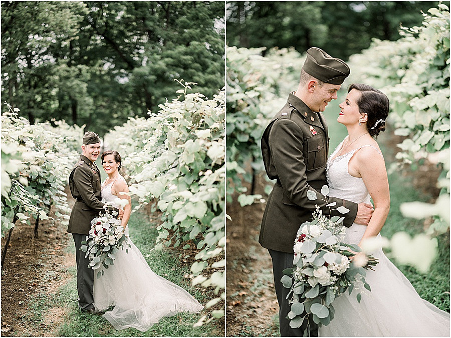 1940s Themed Vineyard Wedding