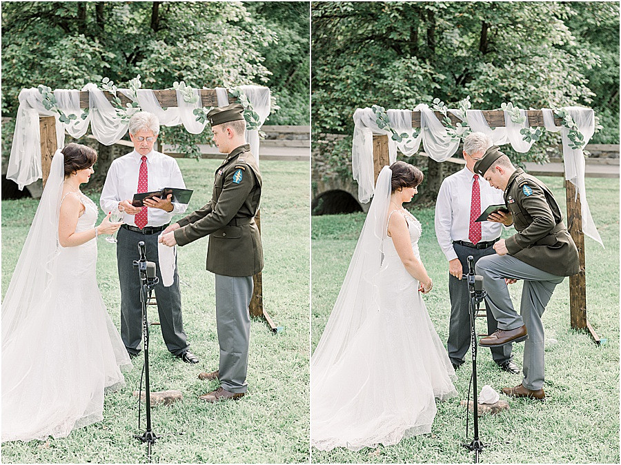 1940s Themed Vineyard Wedding