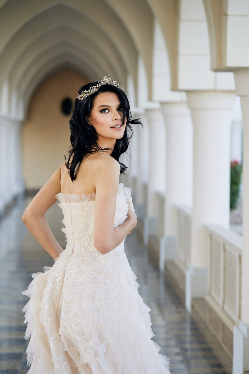 Opulent and Dramatic Styled Bridal Shoot