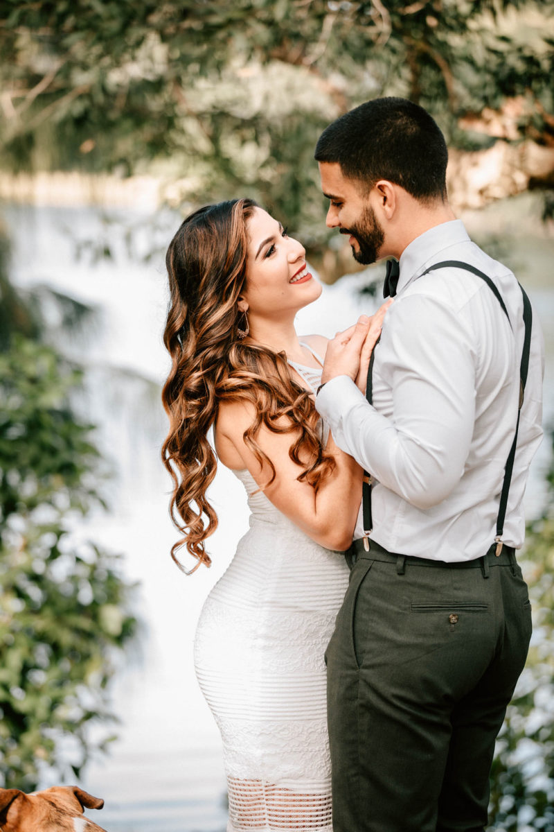 Pampas Grass Park Engagement Shoot