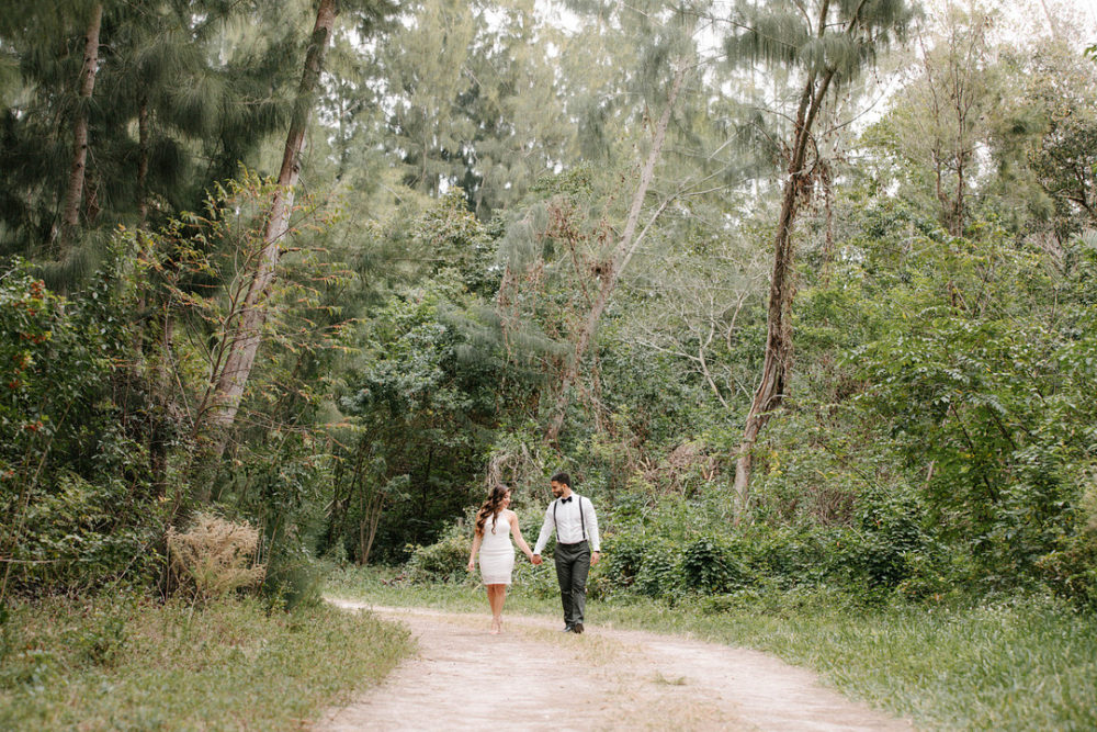 Pampas Grass Park Engagement Shoot