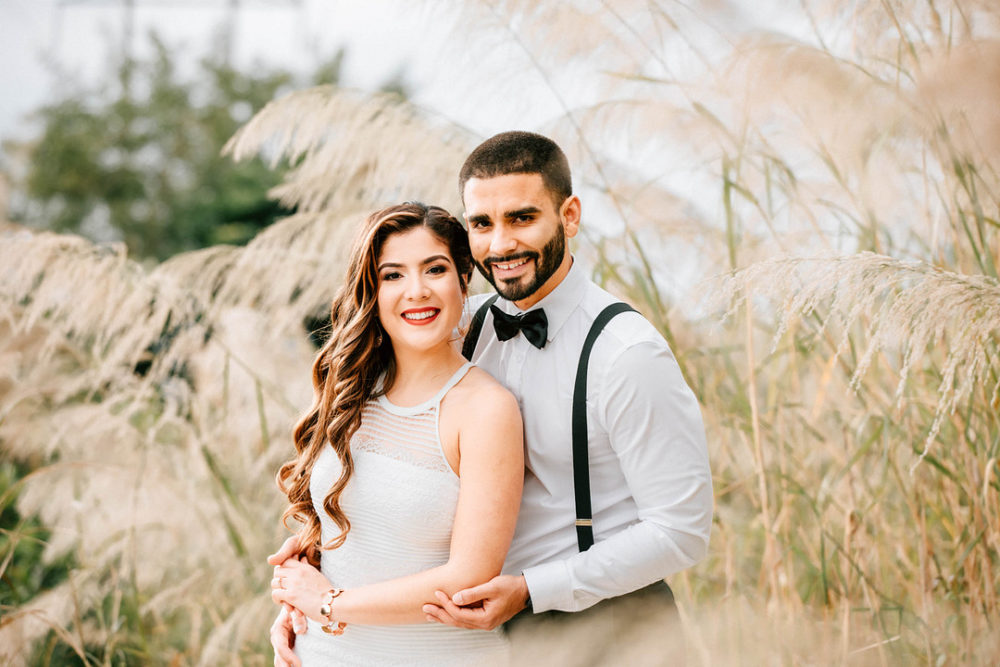 Pampas Grass Park Engagement Shoot