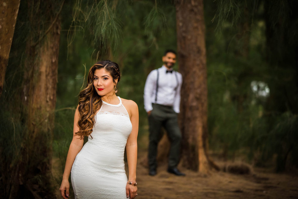 Pampas Grass Park Engagement Shoot