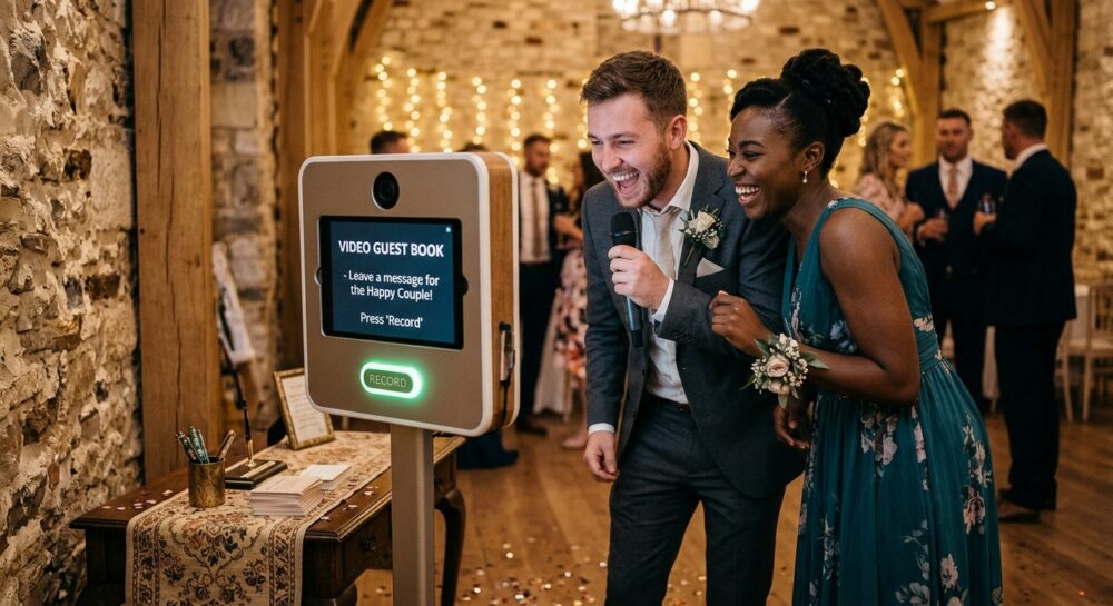 Capture the Voice of Your Wedding with a Video Guest Book