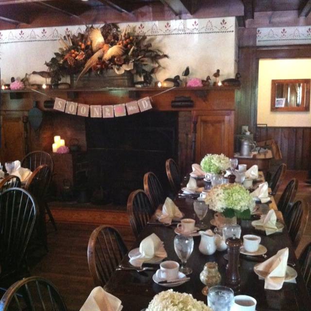 Restaurant Bridal Shower