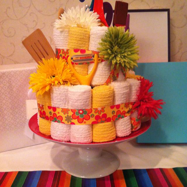 Kitchen Cake for Bridal Shower