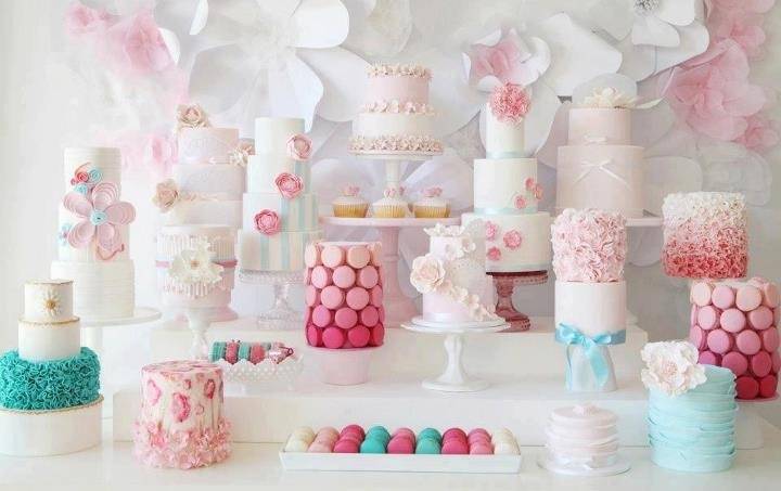 5 Beautiful Wedding Shower Dessert Bars