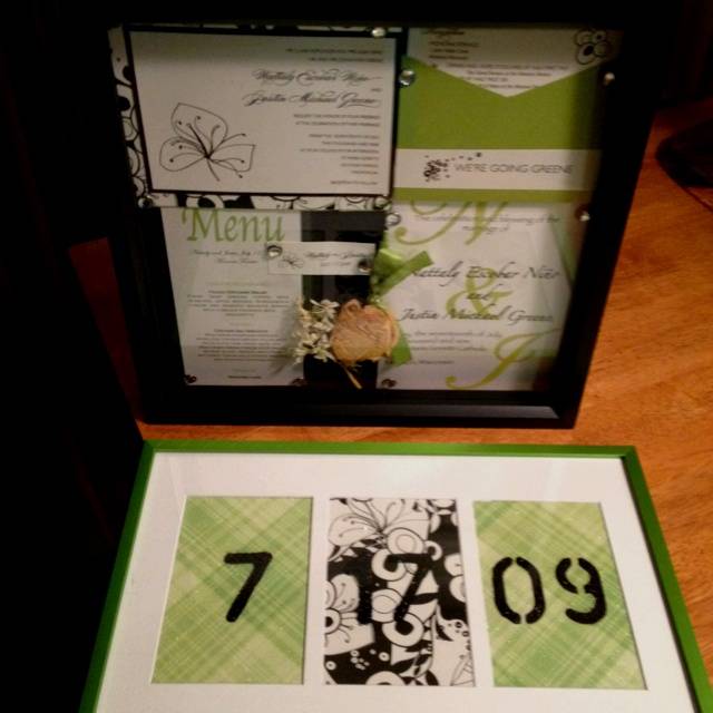 Wedding Memory Shadow Box