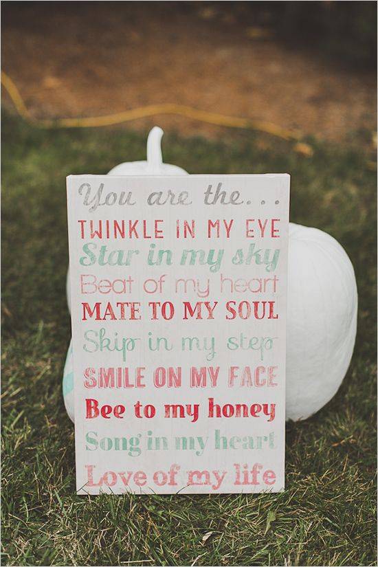5 Touching Wedding Sign Ideas 5 Touching Wedding Sign Ideas