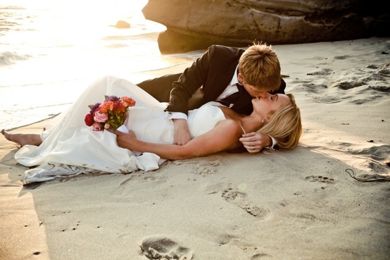 Trash the Dress Beach Session