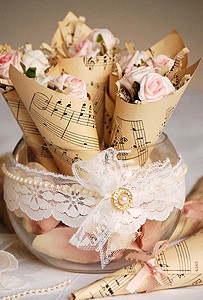 Rose Petal Holders