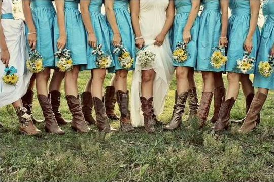 Cowboy Wedding Shoes