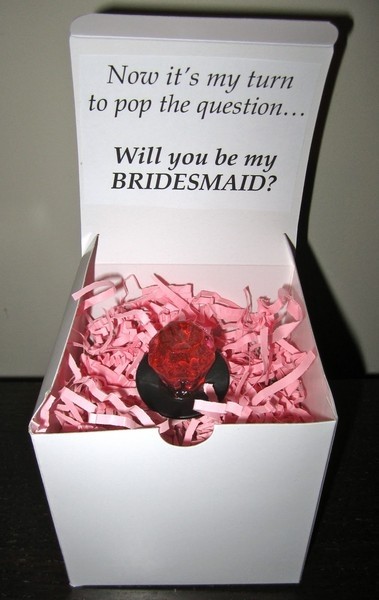 “Proposing” to Your Maid of Honor – A Super Cute Idea
